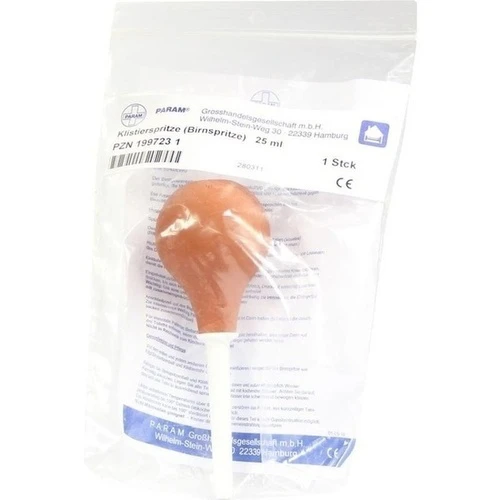 KLISTIERSPRITZE BIRNE 25ml, 1 Stk., Param GmbH