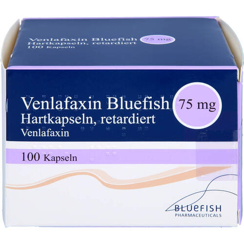 Venlafaxin Bluefish 75mg, 100 Stk., Bluefish Pharma GmbH