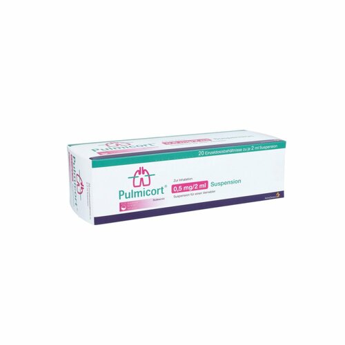 Pulmicort 0.5mg/2ml Suspension f.einen Vernebler, 20X2 ML, Orifarm GmbH