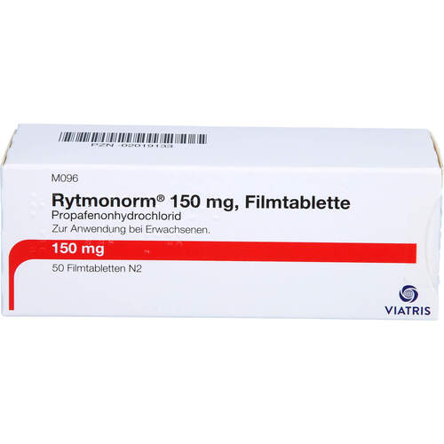 RYTMONORM 150MG, 50 ST, Viatris Healthcare GmbH