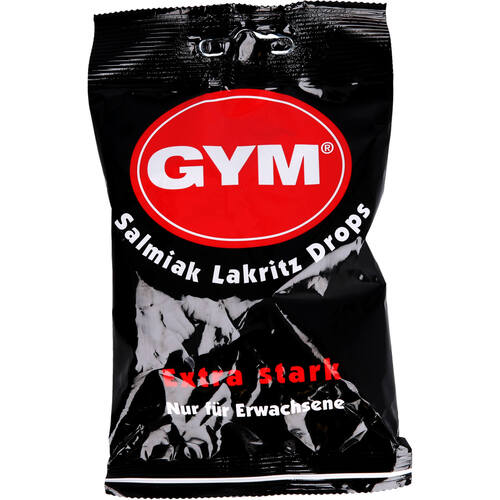 Gym Salmiak Lakritz Drops-Tüte zuckerhaltig, 100 g, DR. KADE Pharmazeutische Fabrik GmbH
