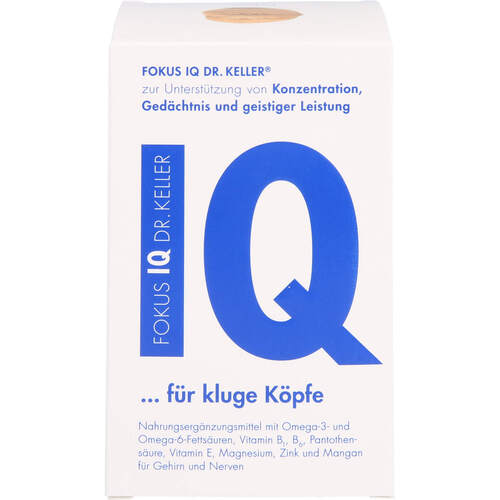 FOKUS IQ Dr.Keller Kapseln, 120 St, Quiris Healthcare GmbH & Co. KG