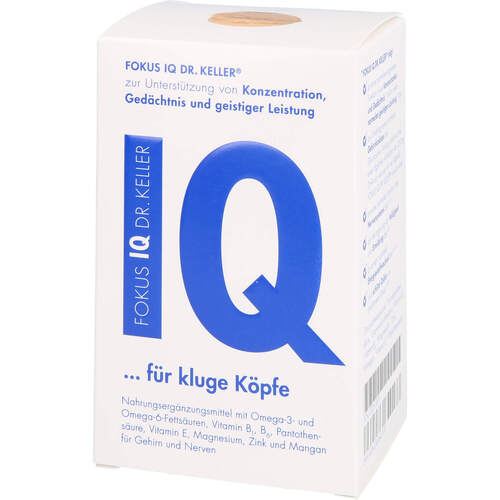 FOKUS IQ Dr.Keller Kapseln, 120 Stk., Quiris Healthcare GmbH & Co. KG