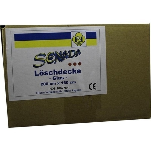 Senada Löschdecke Glas 200x160cm, 1 Stk., Erena Verbandstoffe GmbH & Co. KG