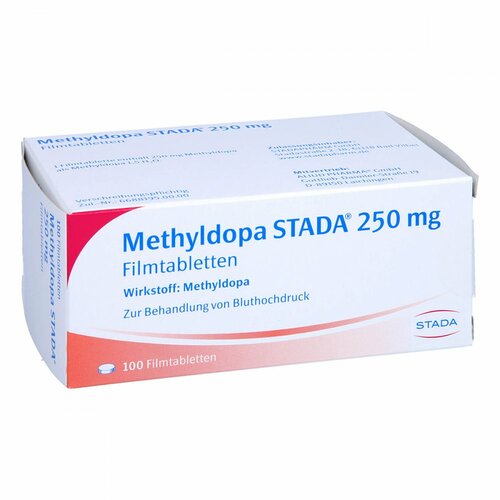 Methyldopa STADA 250mg Filmtabletten, 100 Stk., STADAPHARM GmbH