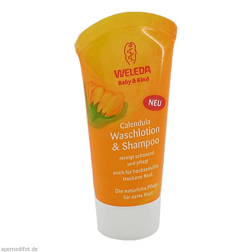 WELEDA Calendula-Waschlotion & Shampoo, 20 ml, Weleda AG