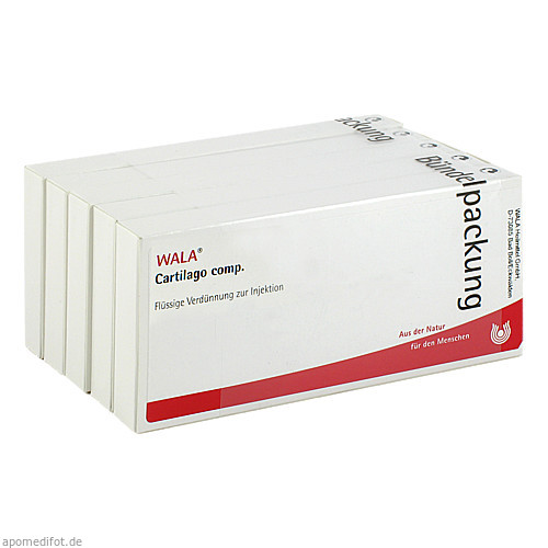 CARTILAGO comp Ampullen, 50x1 ml, WALA Heilmittel GmbH