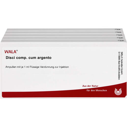 DISCI comp.cum Argento Ampullen, 50x1 ml, WALA Heilmittel GmbH