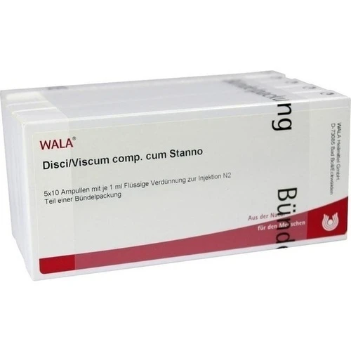 DISCI/Viscum comp.cum Stanno Ampullen, 50x1 ml, WALA Heilmittel GmbH