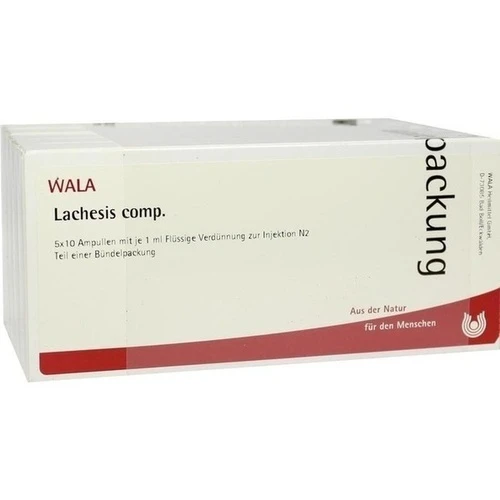 LACHESIS COMP.Ampullen, 50x1 ml, WALA Heilmittel GmbH