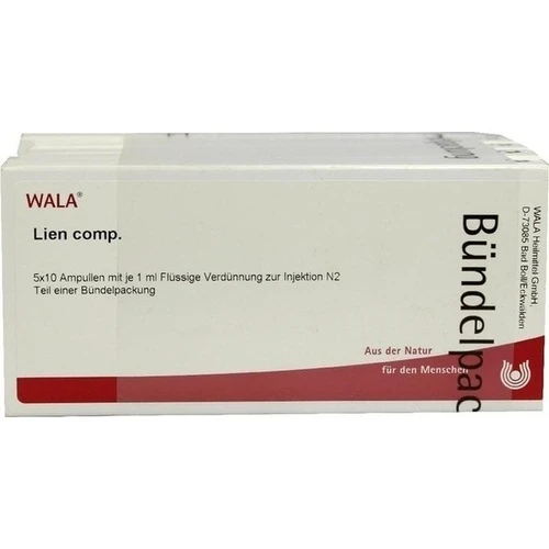 LIEN COMP.Ampullen, 50X1 ml, WALA Heilmittel GmbH