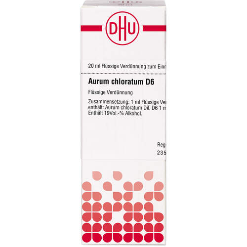 AURUM CHLORATUM D 6, 20 ML, Dhu-Arzneimittel GmbH & Co. KG