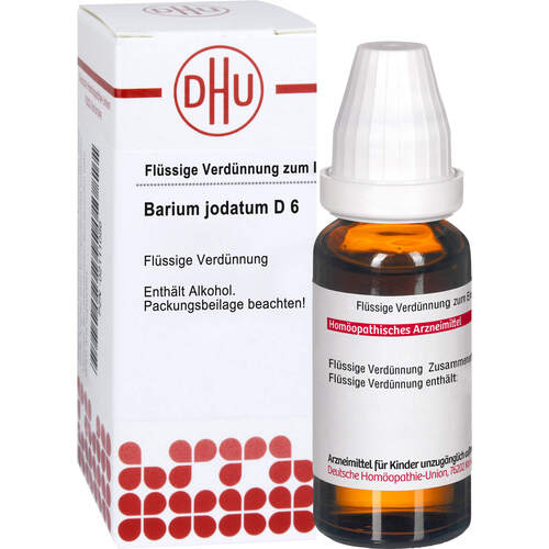 BARIUM JODAT D 6, 20 ml, Dhu-Arzneimittel GmbH & Co. KG