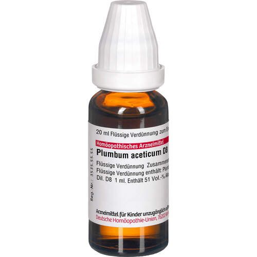 PLUMBUM ACET D 8, 20 ml, Dhu-Arzneimittel GmbH & Co. KG
