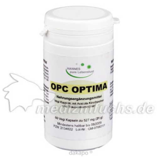 OPC Optima C Vegi Kapseln, 60 Stk., G & M Naturwaren Import GmbH & Co. KG