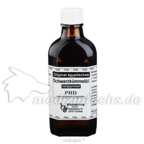 Schwarzkümmelöl, 100 ml, Pharmadrog GmbH