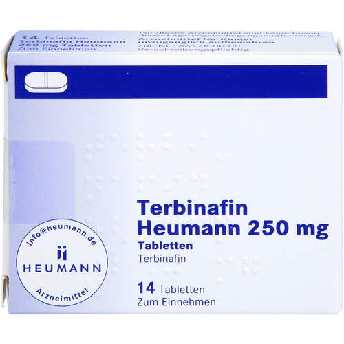 Terbinafin Heumann 250mg Tabletten, 14 Stk., Heumann Pharma GmbH & Co. Generica KG