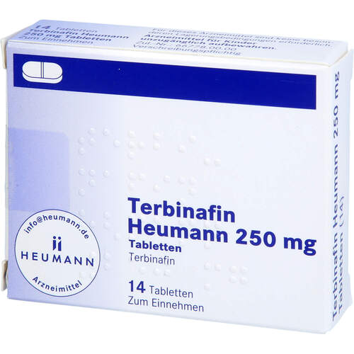 Terbinafin Heumann 250mg Tabletten, 14 Stk., Heumann Pharma GmbH & Co. Generica KG