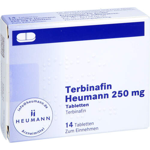 Terbinafin Heumann 250mg Tabletten, 14 Stk., Heumann Pharma GmbH & Co. Generica KG