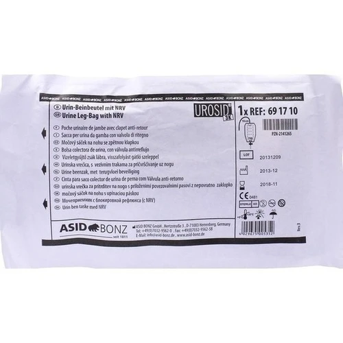 Beinbeutel 750ml steril 10cm Schlauch, 1 Stk., Medline International Germany GmbH