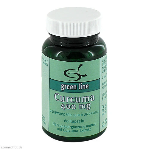 Curcuma 400 mg, 60 Stk., 11 A Nutritheke GmbH