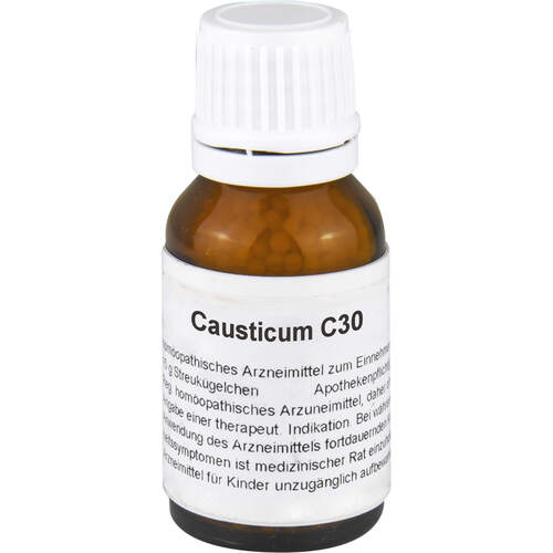 CAUSTICUM C30, 15 g, Alhopharm Arzneimittel GmbH CAUSTICUM C30, 15 g, Alhopharm Arzneimittel GmbH