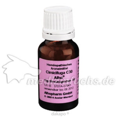 CIMICIFUGA C 30 Globuli, 15 g, Alhopharm Arzneimittel GmbH