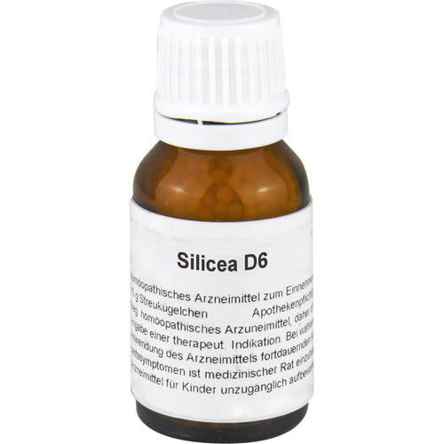 SILICEA D 6, 15 g, Alhopharm Arzneimittel GmbH
