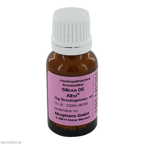 SILICEA D 6, 15 g, Alhopharm Arzneimittel GmbH
