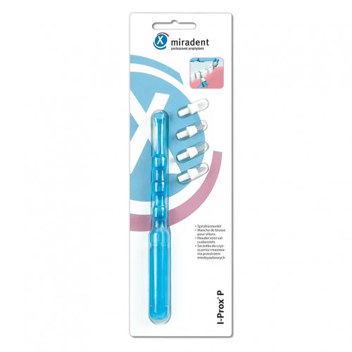 I-Prox P Spitzbürsten Kit trans.blau 1Halter 4Bürs, 1 Stk., Hager Pharma GmbH