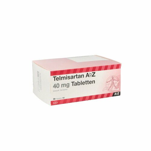 Telmisartan AbZ 40mg Tabletten, 98 ST, Abz Pharma GmbH