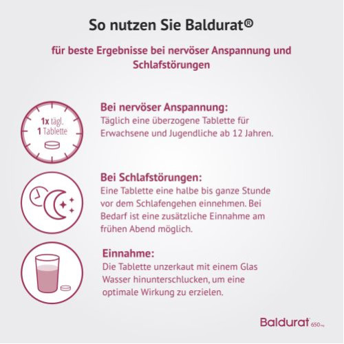 Baldurat bei Schlafst&ouml;rungen, 20 Stk., G. Pohl-Boskamp GmbH & Co. KG