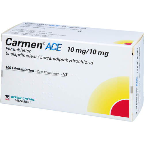 Carmen ACE 10mg/10mg, 100 ST, Berlin-Chemie AG