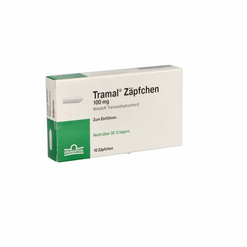 Tramal Zäpfchen, 10 ST, Grünenthal GmbH