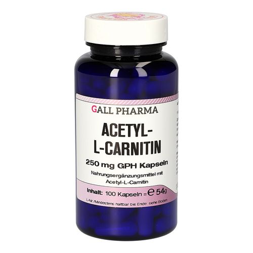 ACETYL-L-CARNITIN 250mg Kapseln, 100 Stk., Hecht-Pharma GmbH