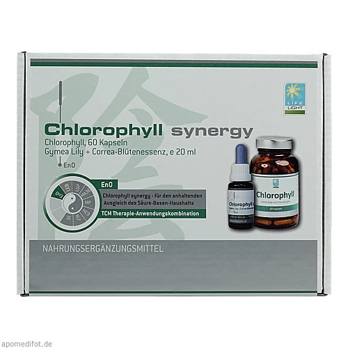 Chlorophyll Synergy 60 Kapseln + 20ml, 1 Stk., Apozen Vertriebs GmbH