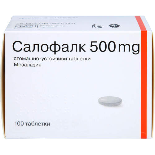 Salofalk 500, 100 Stk., Aca Müller/Adag Pharma AG