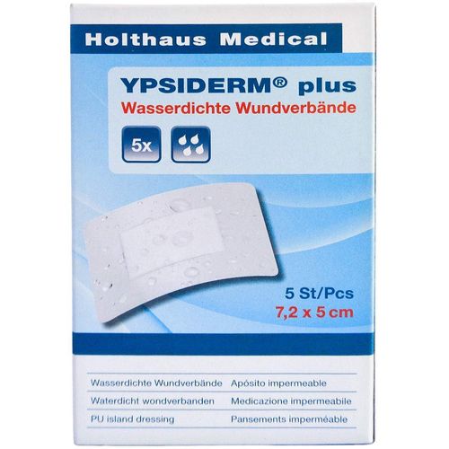 Wundverband steril YPSIDERM plus 7.2x5cm, 5 Stk., Holthaus Medical GmbH & Co. KG