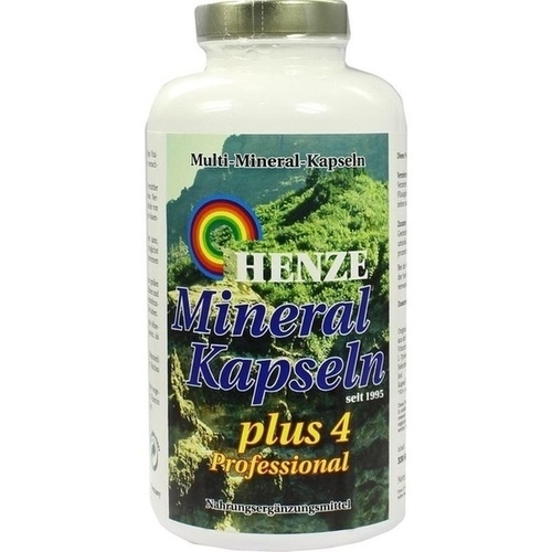 HENZE Mineral Kapseln Plus 4 Profession. Kapseln, 330 Stk., Henze HNM Produkte