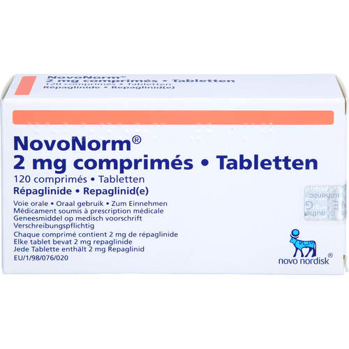 NovoNorm 2.0mg, 120 Stk., Pharma Gerke Arzneimittelvertriebs GmbH