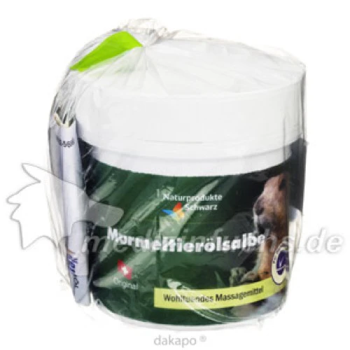 Murmeltierölsalbe, 100 ml, Naturprodukte Schwarz