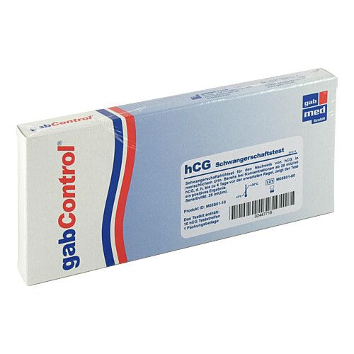 HCG Schwangerschafts Test, 10 Stk., gabmed GmbH