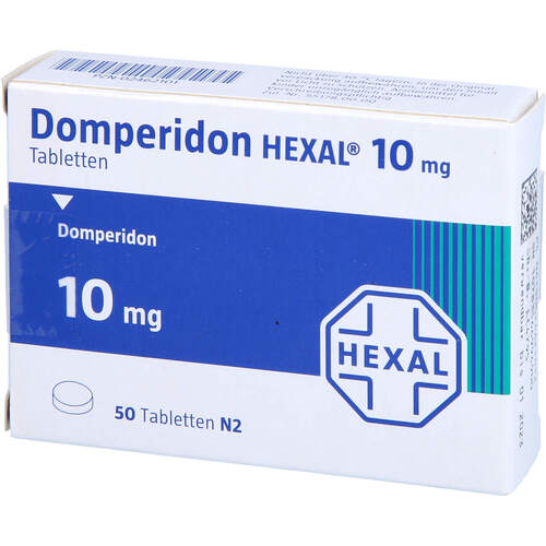 DOMPERIDON HEXAL 10mg Tabletten, 50 Stk., HEXAL AG
