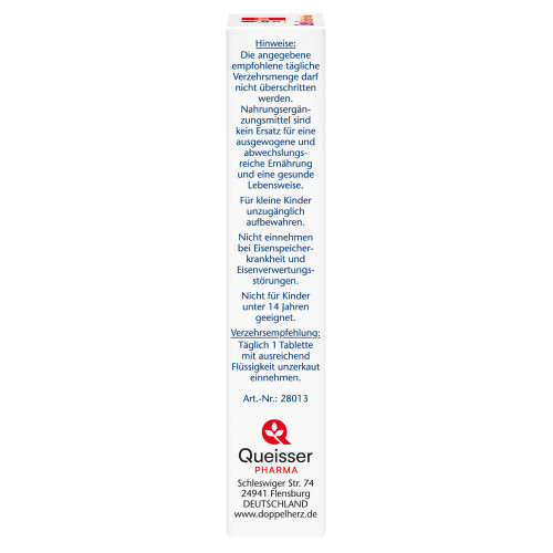 Doppelherz Eisen+Vit.C+L-Histidin, 30 Stk., Queisser Pharma GmbH & Co. KG