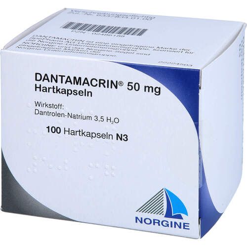 DANTAMACRIN 50MG, 100 Stk., Norgine GmbH