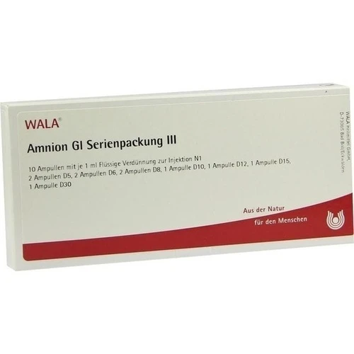 Amnion Gl Serienpackung III, 10x1 ml, Wala Heilmittel GmbH
