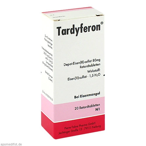 TARDYFERON, 20 Stk., Pierre Fabre Pharma GmbH