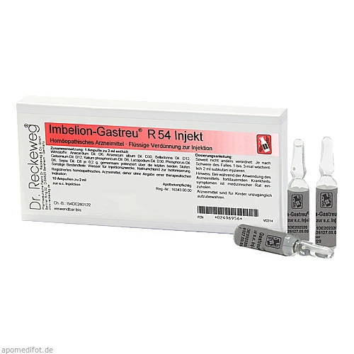 IMBELION GASTREU R54 INJ, 10x2 ml, Dr.Reckeweg & Co. GmbH