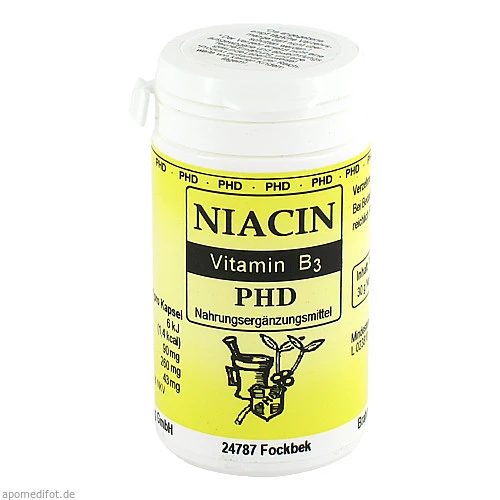NIACIN Kapseln, 70 Stk., Pharmadrog GmbH