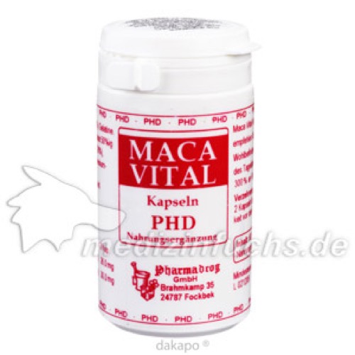 MACA VITAL Kapseln, 60 ST, Pharmadrog GmbH